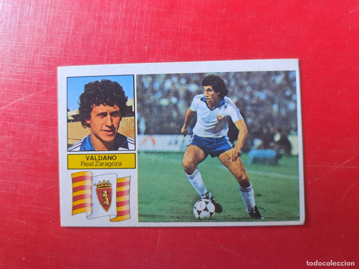 Cromos de F&uacute;tbol: ESTE 82-83 1982 1983 VALDANO ZARAGOZA NUNCA PEGADO