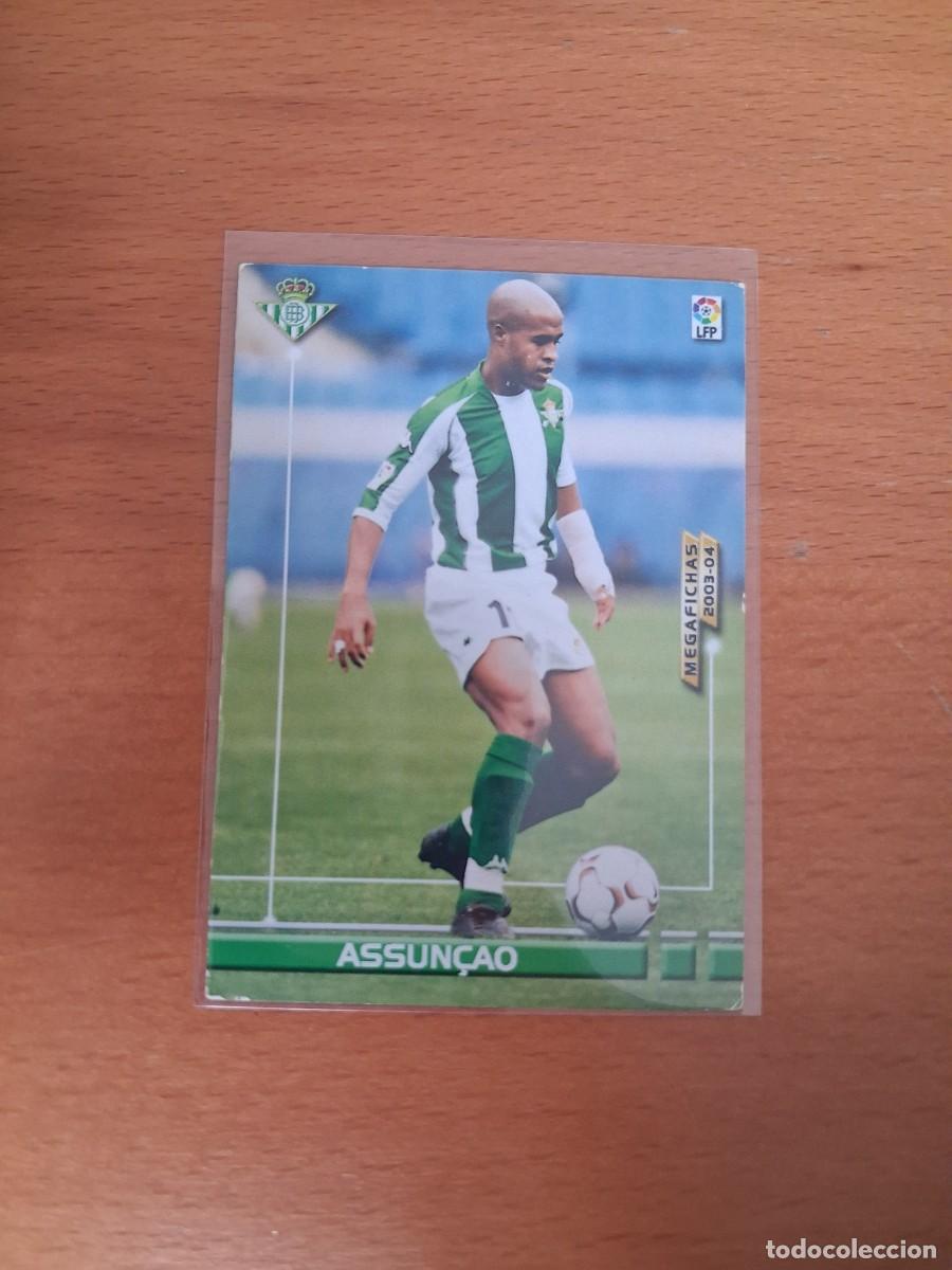 Cromos de F&uacute;tbol: Megafichas 2003 2004 03 04 Real Betis 82 Assun&ccedil;ao