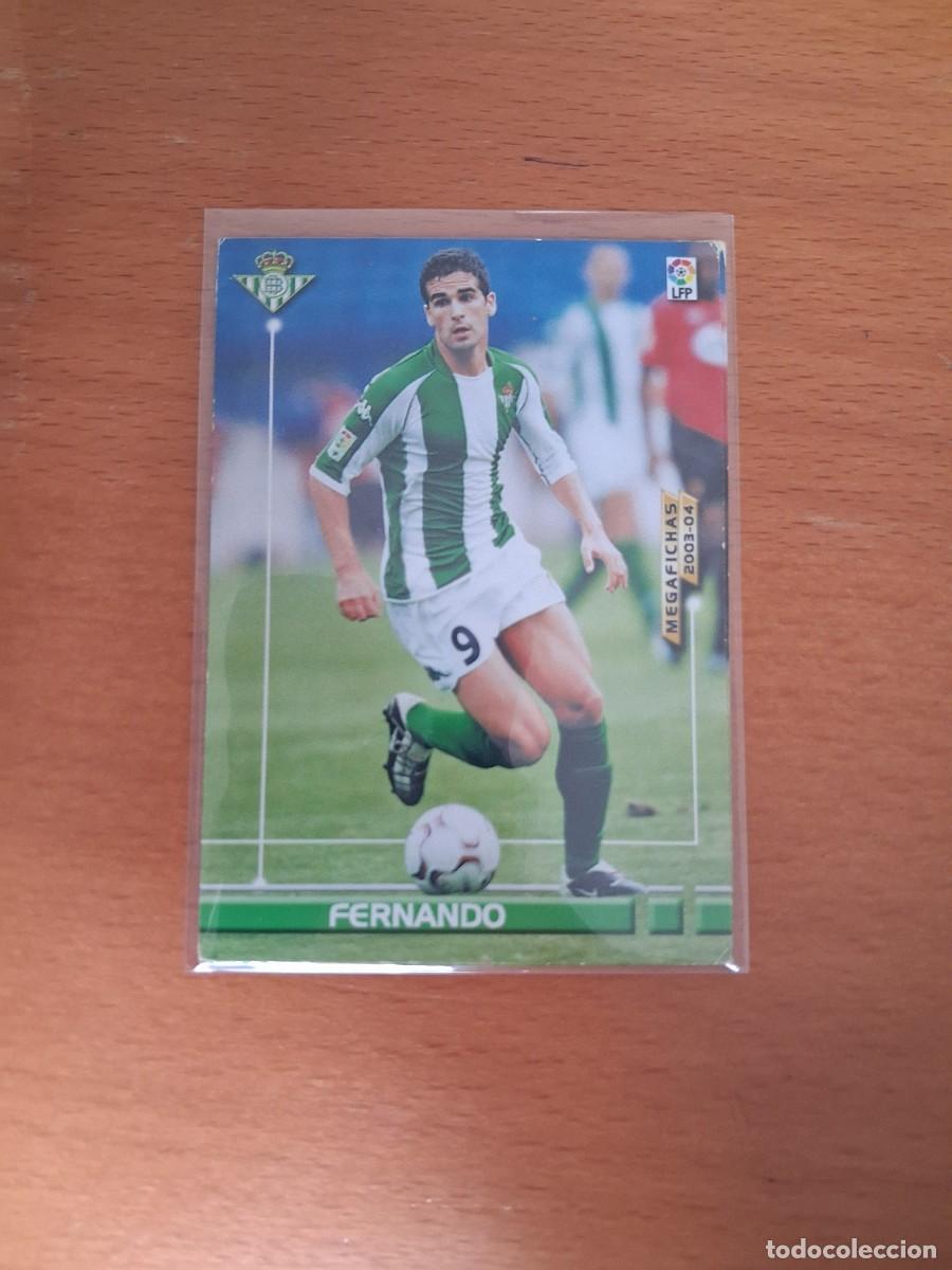 Cromos de F&uacute;tbol: Megafichas 2003 2004 03 04 Real Betis 86 Fernando
