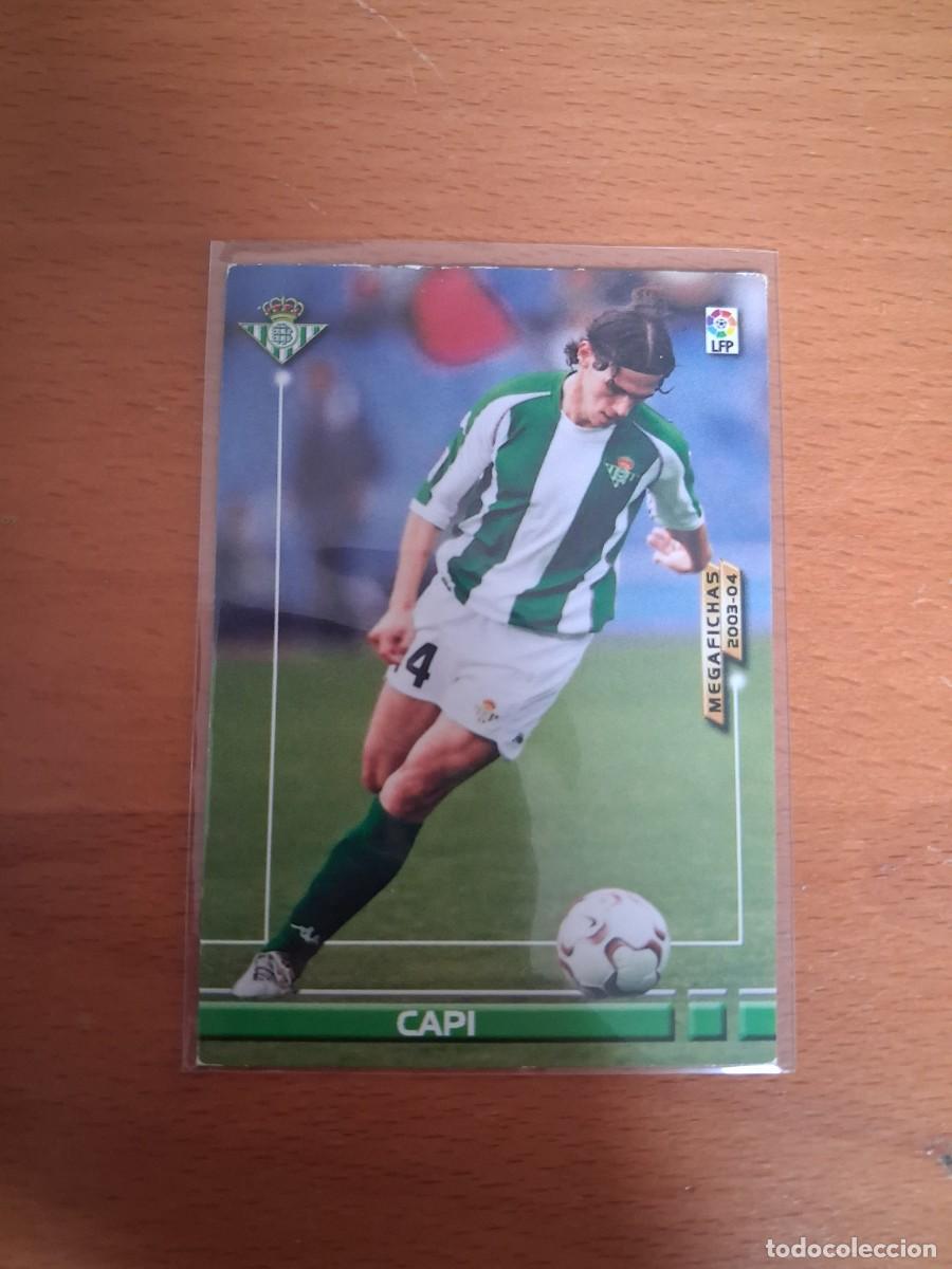 Cromos de F&uacute;tbol: Megafichas 2003 2004 03 04 Real Betis 87 Capi
