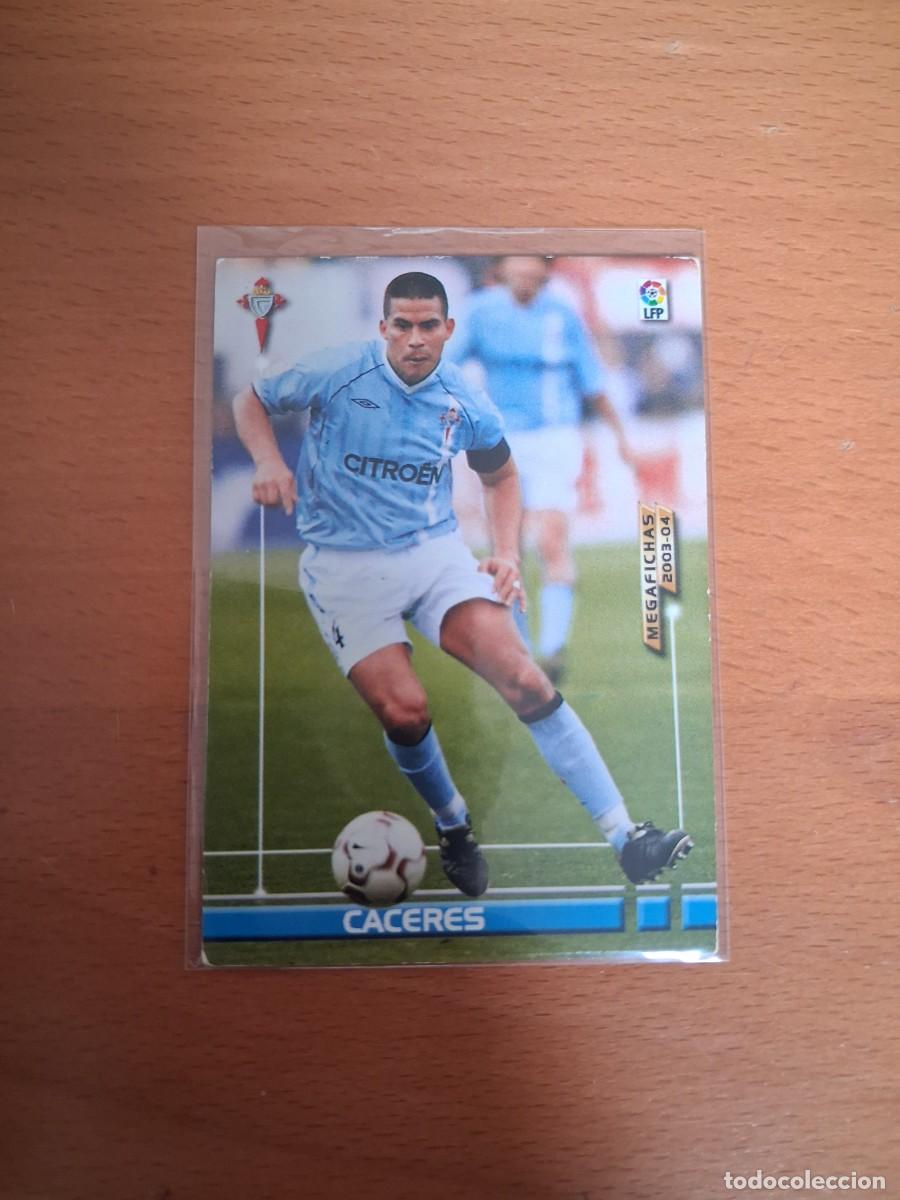 Cromos de F&uacute;tbol: Megafichas 2003 2004 03 04 RC Celta de Vigo 94 Caceres