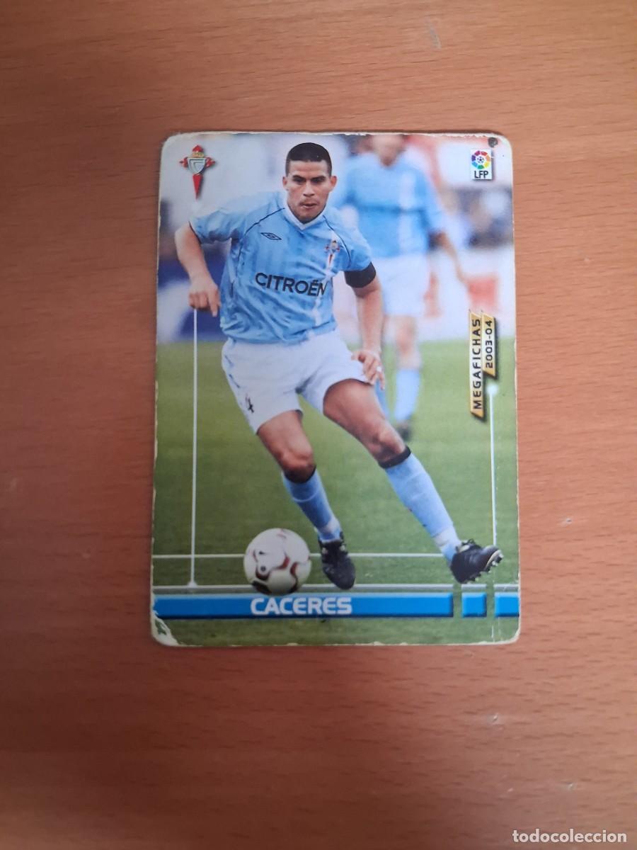 Cromos de F&uacute;tbol: Megafichas 2003 2004 03 04 RC Celta de Vigo 94 Caceres