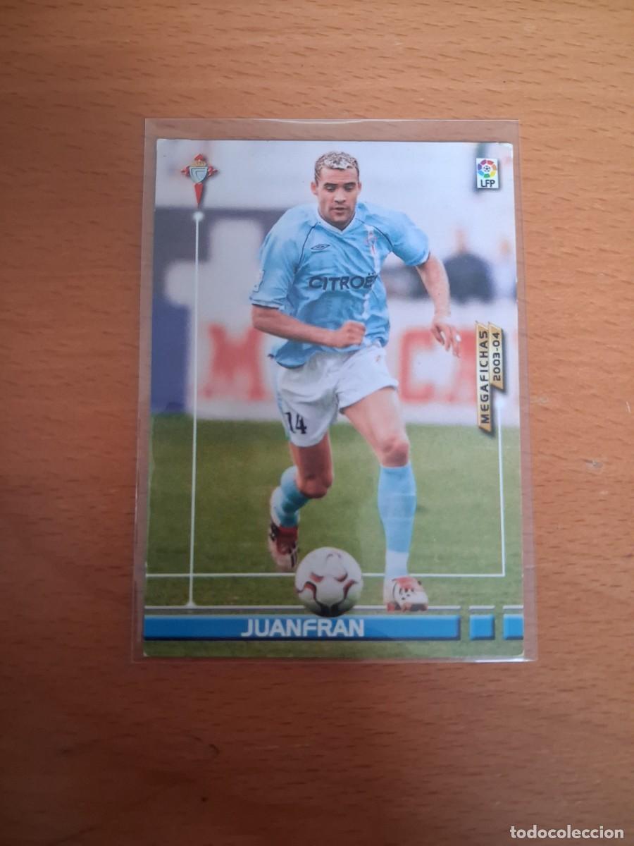Cromos de F&uacute;tbol: Megafichas 2003 2004 03 04 RC Celta de Vigo 97 Juanfran