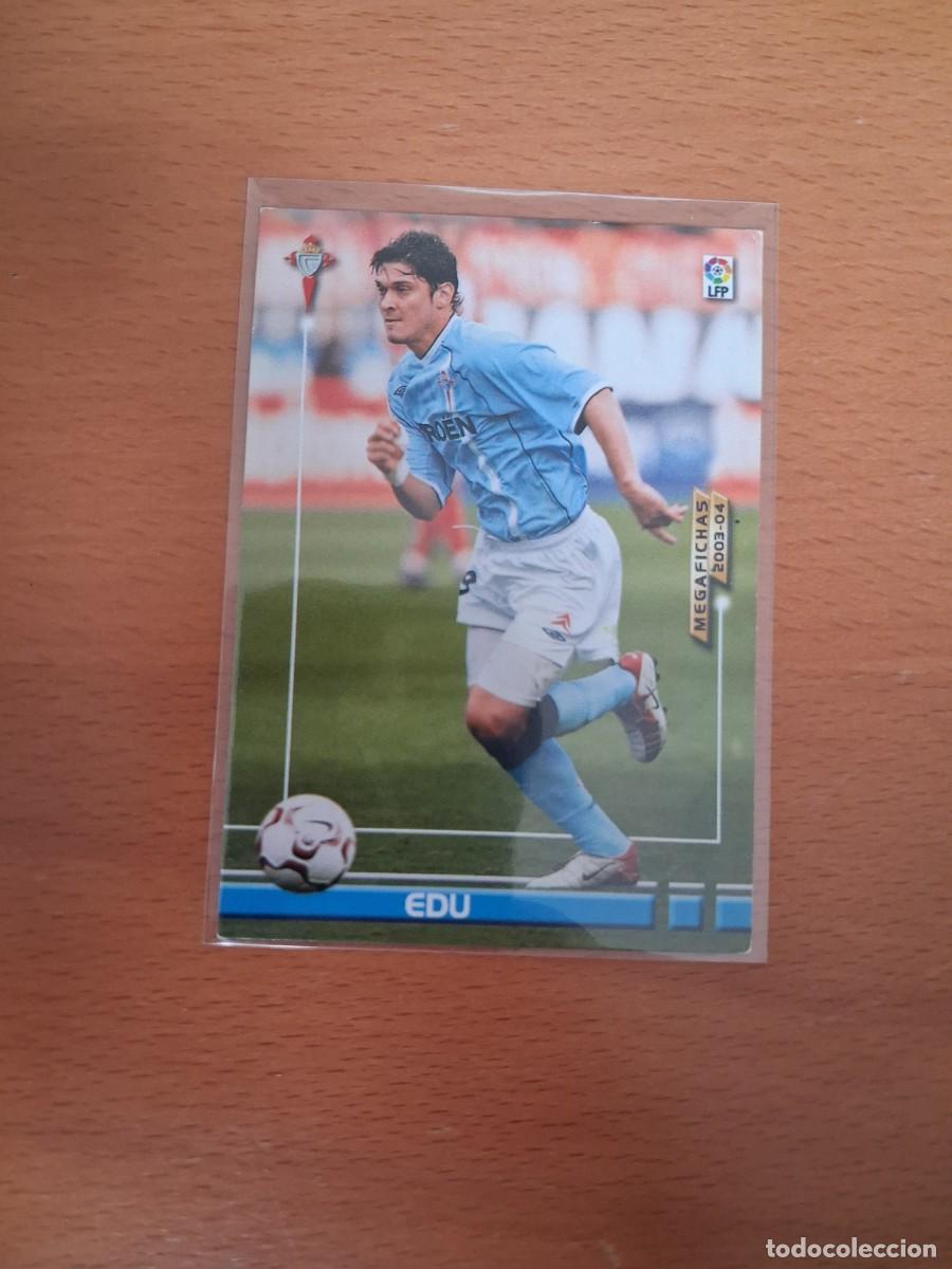 Cromos de F&uacute;tbol: Megafichas 2003 2004 03 04 RC Celta de Vigo 105 Edu