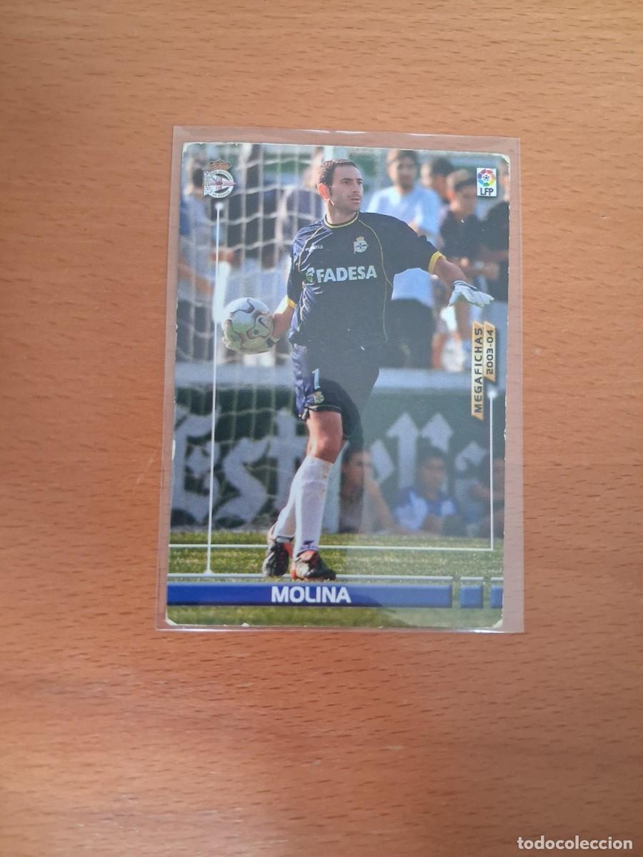 Cromos de F&uacute;tbol: Megafichas 2003 2004 03 04 RC Deportivo de la Coru&ntilde;a 110 Molina