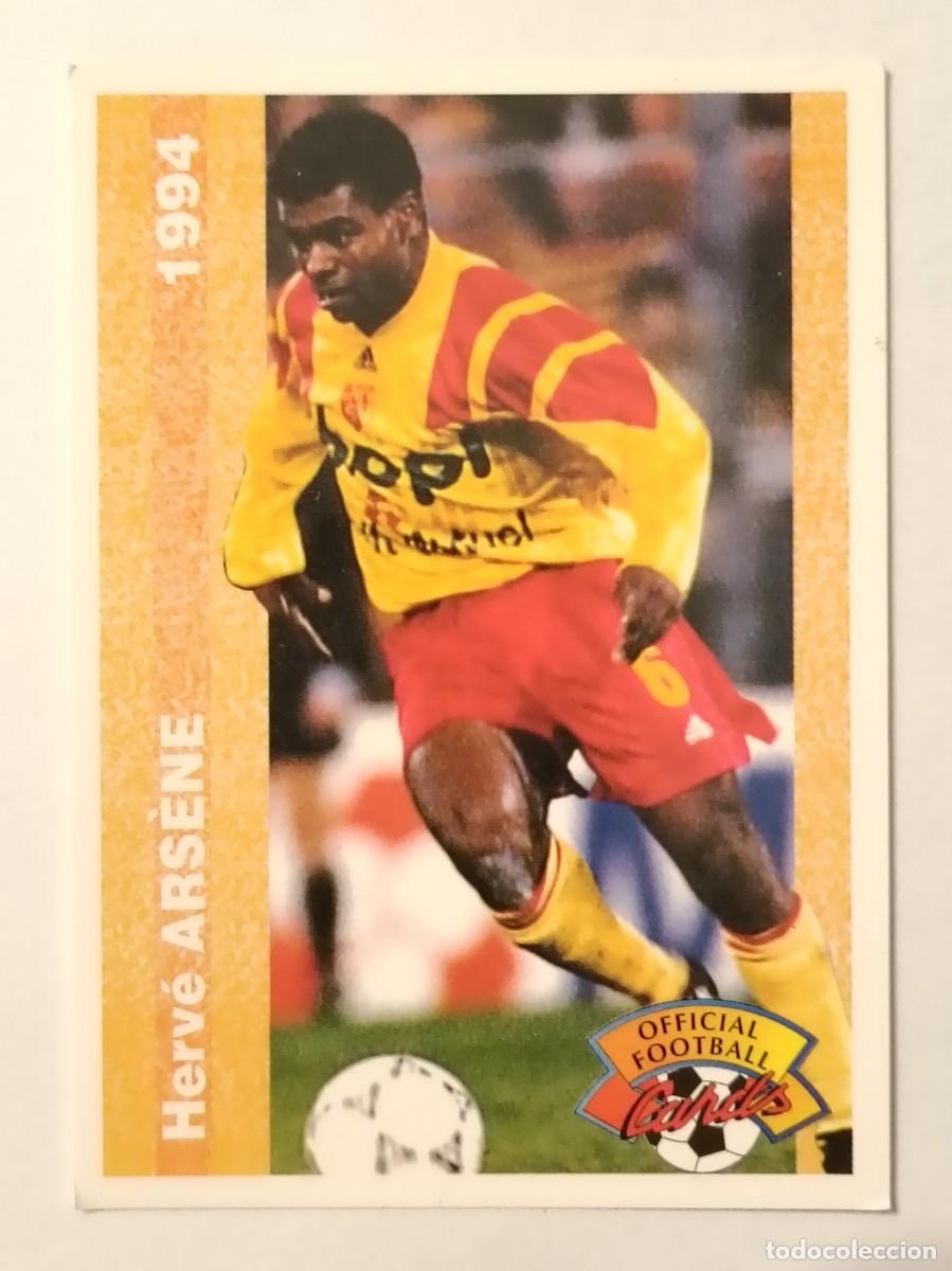 Cromos de F&uacute;tbol: #154 HERVE ARSENE (LENS) FOOTBALL CARD 1993/1994 PANINI