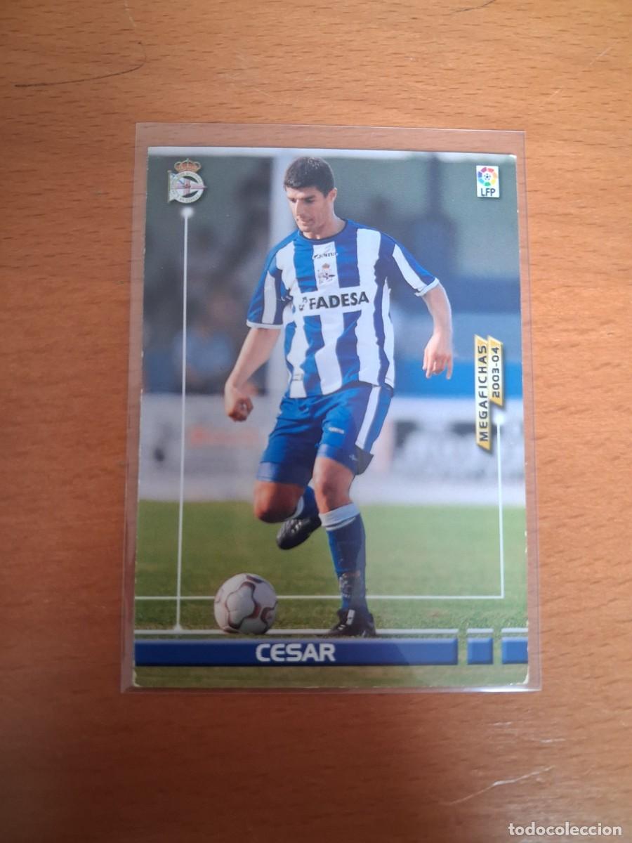 Cromos de F&uacute;tbol: Megafichas 2003 2004 03 04 RC Deportivo de la Coru&ntilde;a 114 Cesar