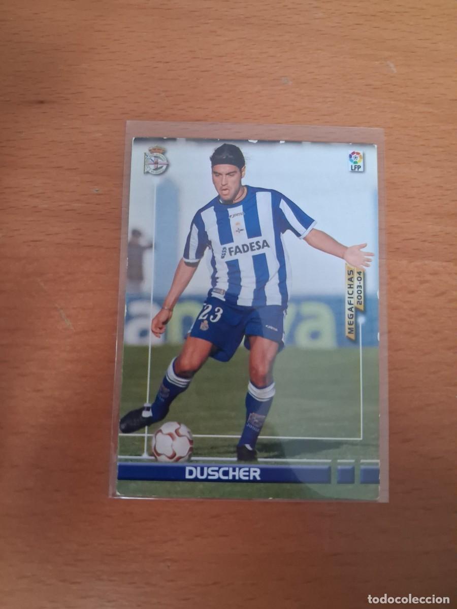 Cromos de F&uacute;tbol: Megafichas 2003 2004 03 04 RC Deportivo de la Coru&ntilde;a 119 Duscher
