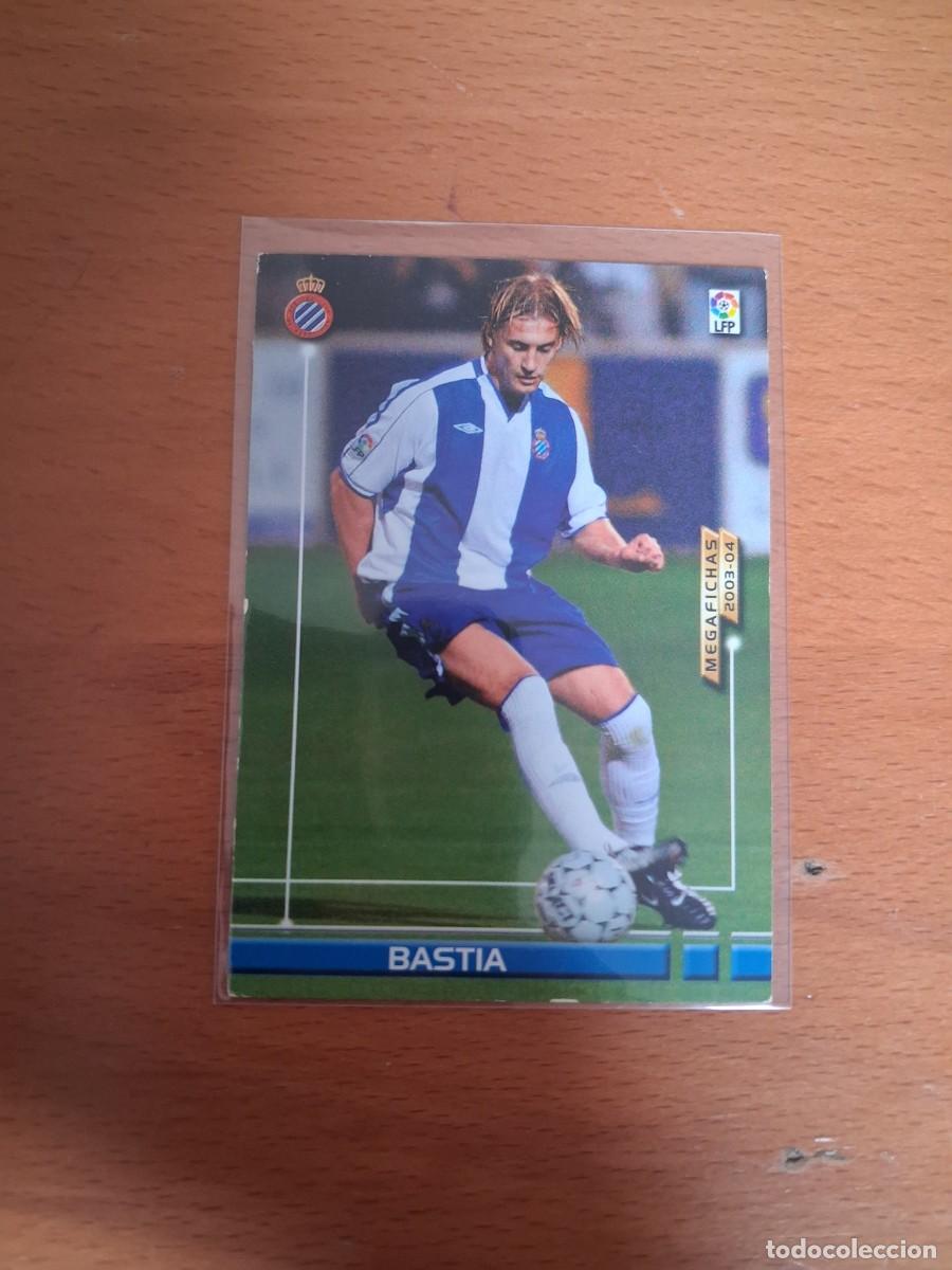 Cromos de F&uacute;tbol: Megafichas 2003 2004 03 04 RCD Espanyol 140 Bastia