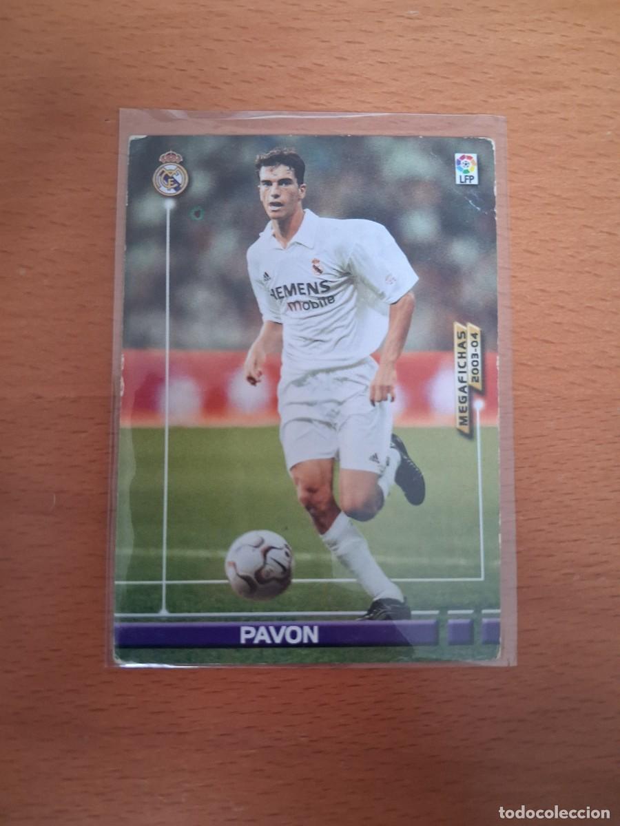 Cromos de F&uacute;tbol: Megafichas 2003 2004 03 04 Real Madrid CF 149 Pavon