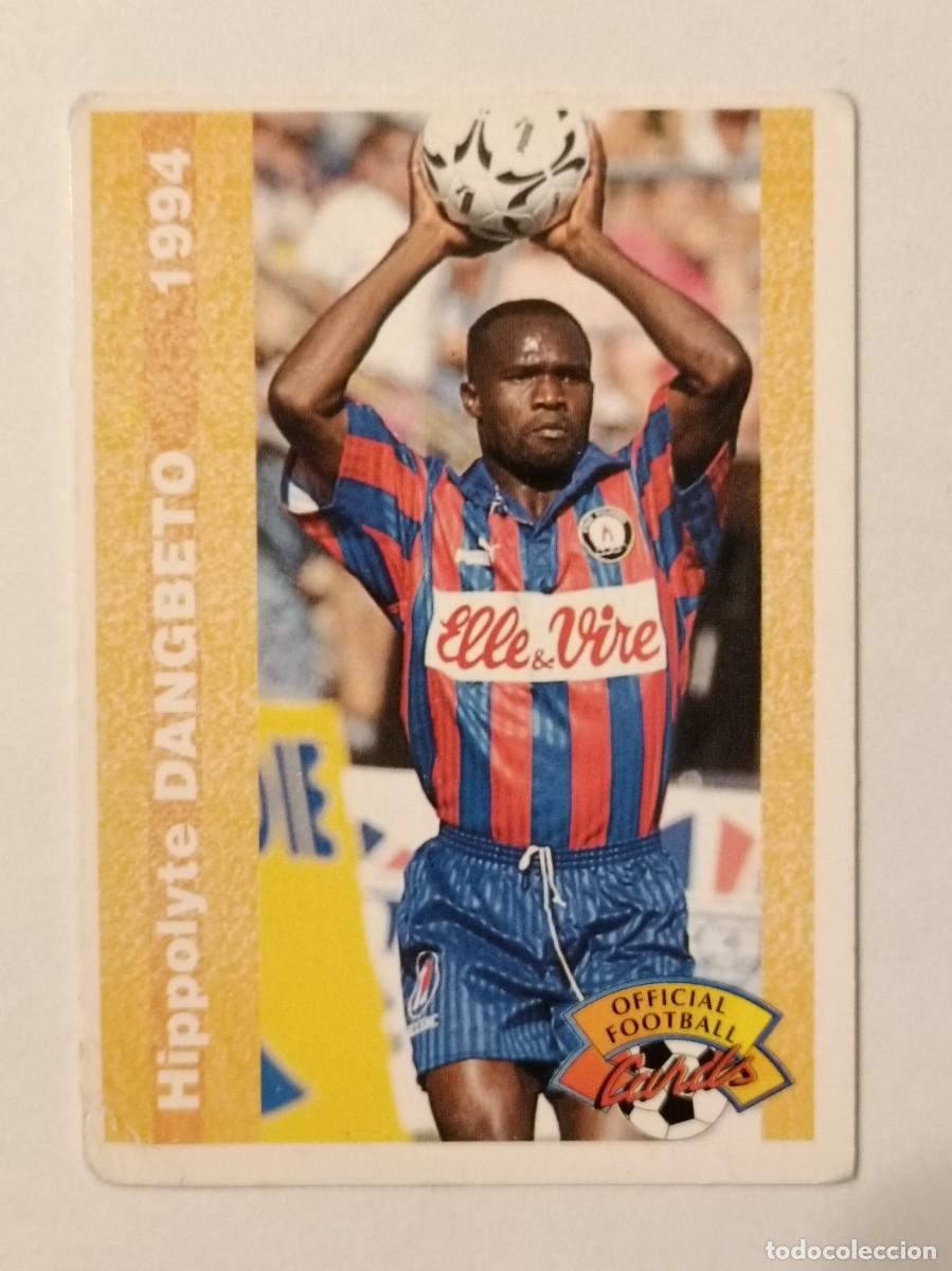Cromos de F&uacute;tbol: #157 HIPPOLYTE DANGBETO (CAEN) FOOTBALL CARD 1993/1994 PANINI