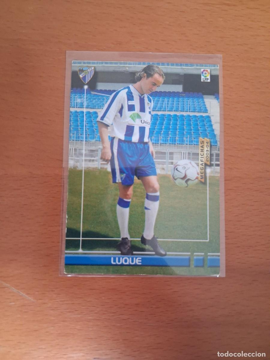 Cromos de F&uacute;tbol: Megafichas 2003 2004 03 04 Malaga CF 177 Luque