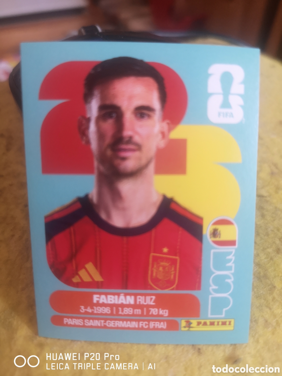Cromos de F&uacute;tbol: FIFA WORLD CUP MUNDIAL 2026 FABIAN RUIZ - ESP 12