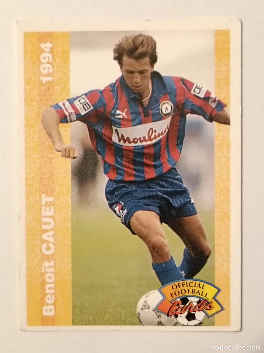 Cromos de F&uacute;tbol: #159 BENOIT CAUET (CAEN) FOOTBALL CARD 1993/1994 PANINI