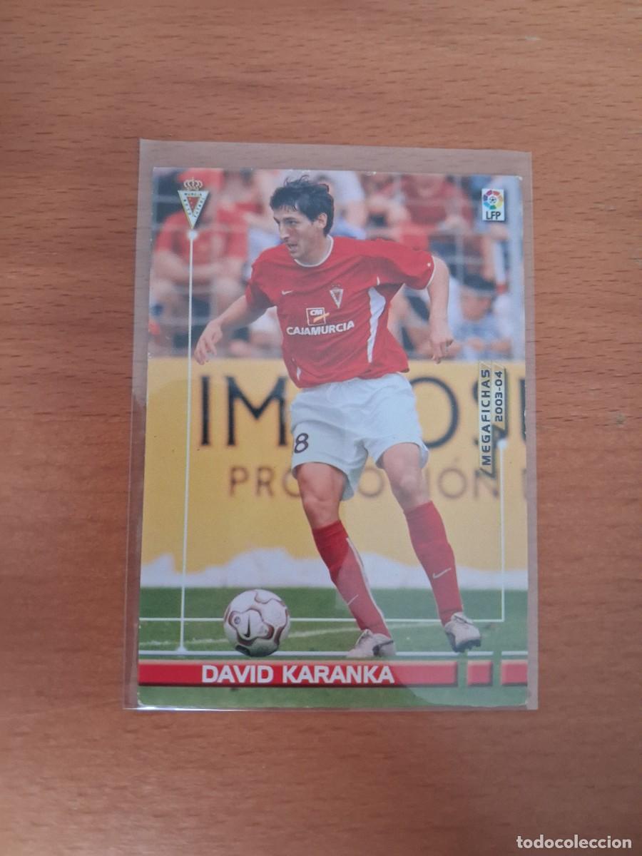Cromos de F&uacute;tbol: Megafichas 2003 2004 03 04 Real Murcia CF 215 David Karanka
