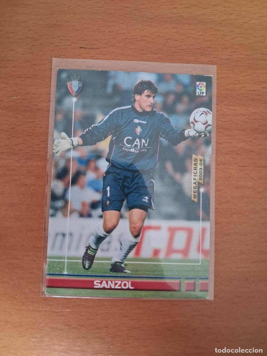 Cromos de F&uacute;tbol: Megafichas 2003 2004 03 04 CA Osasuna 218 Sanzol