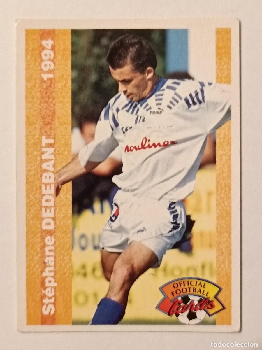 Cromos de F&uacute;tbol: #160 STEPHANE DEDEBANT (CAEN) FOOTBALL CARD 1993/1994 PANINI