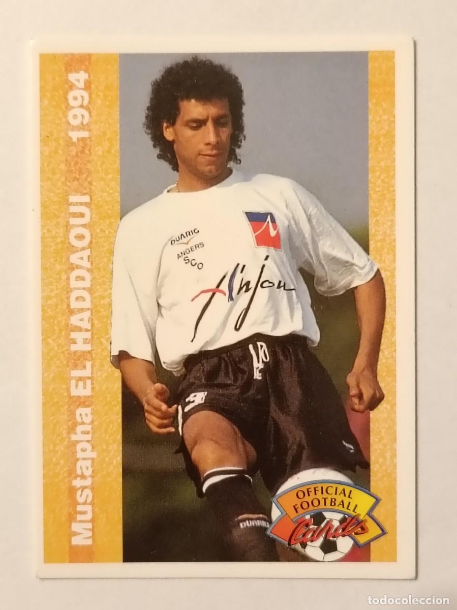 Cromos de F&uacute;tbol: #161 MUSTAPHA EL HADDAOUI (ANGERS) FOOTBALL CARD 1993/1994 PANINI