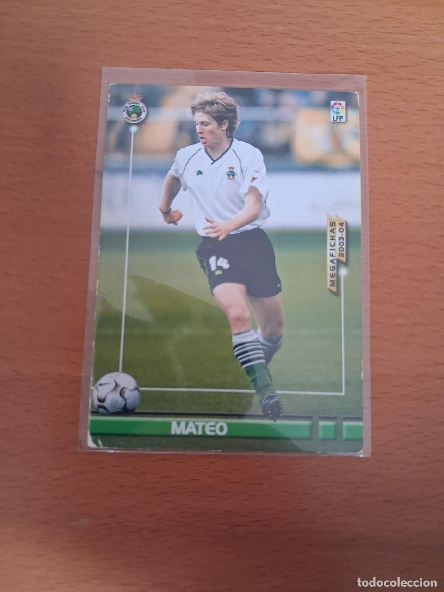 Cromos de F&uacute;tbol: Megafichas 2003 2004 03 04 Real Racing Club de Santander 245 Mateo