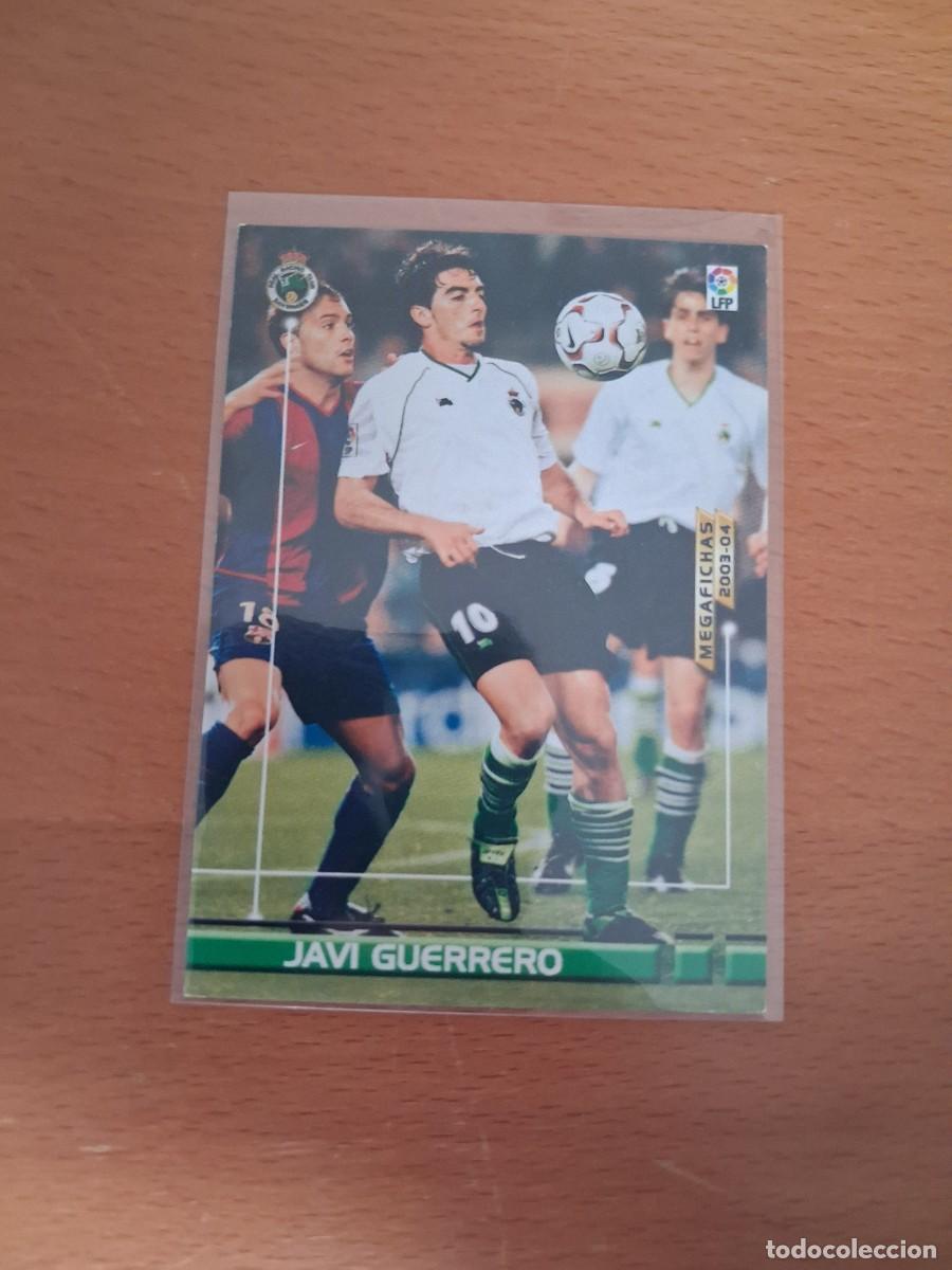 Football Stickers: Megafichas 2003 2004 03 04 Real Racing Club de Santander 247 Javi Guerrero