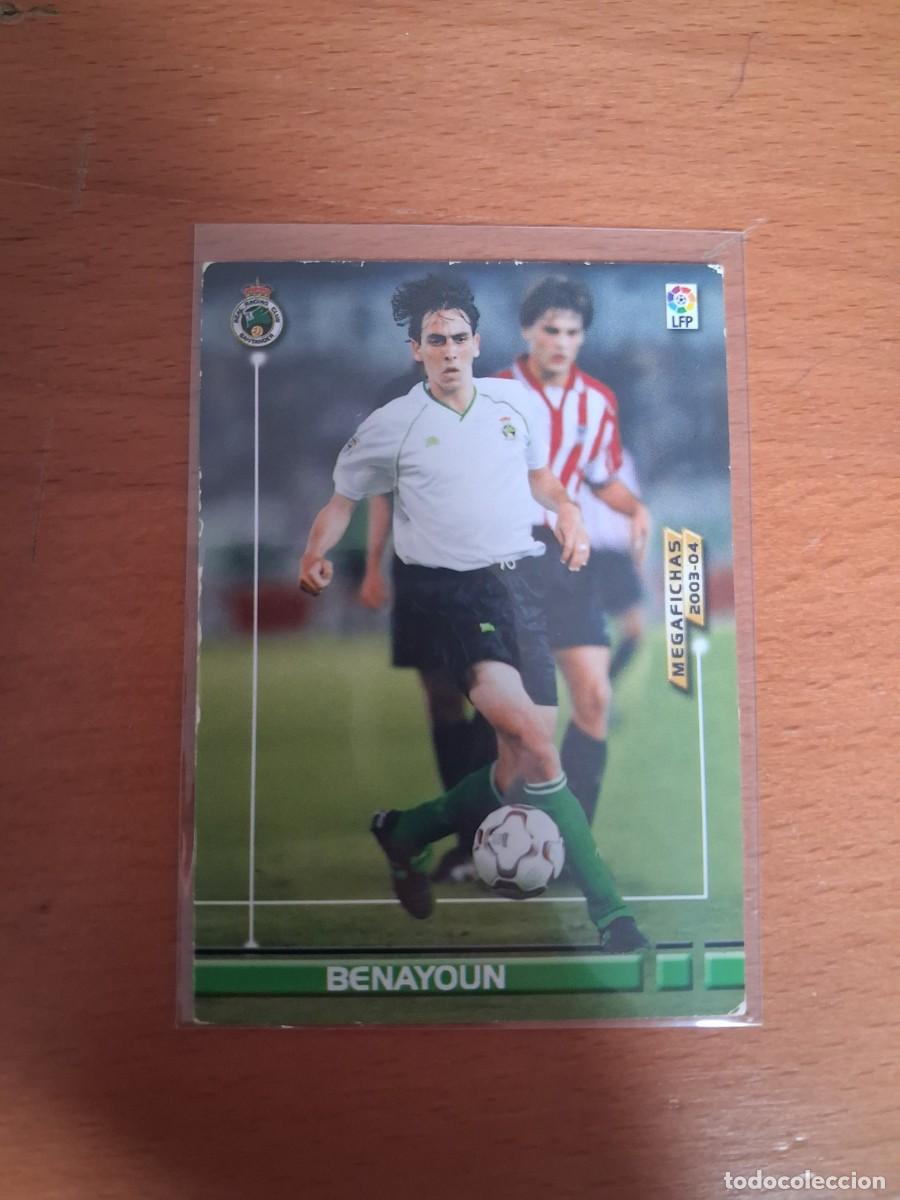 Cromos de F&uacute;tbol: Megafichas 2003 2004 03 04 Real Racing Club de Santander 249 Benayoun