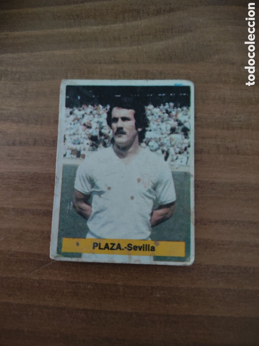 Football Stickers: Fini 75 76 sin pegar dep&oacute;sito MA Sevilla Plaza LEER