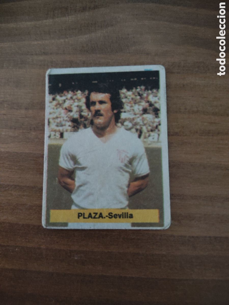 Football Stickers: Fini 75 76 sin pegar dep&oacute;sito MA Sevilla Plaza LEER