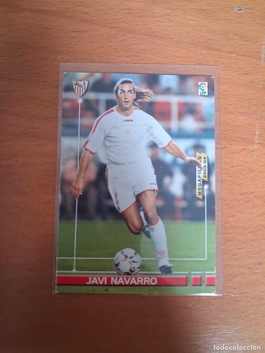 Fu&szlig;ball-Sticker: Megafichas 2003 2004 03 04 Sevilla FC 257 Javi Navarro