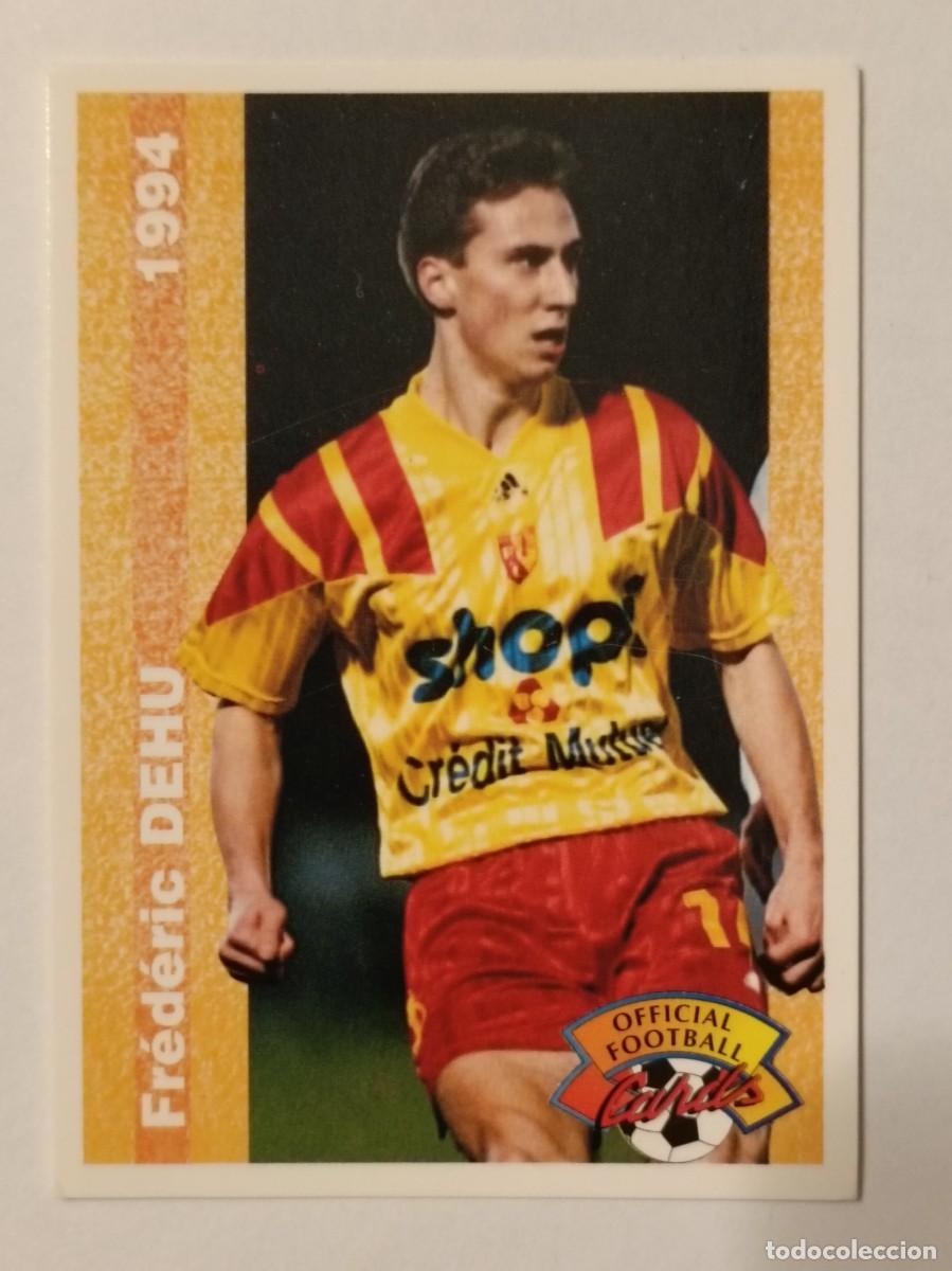 Fu&szlig;ball-Sticker: #162 FREDERIC DEHU (LENS) FOOTBALL CARD 1993/1994 PANINI