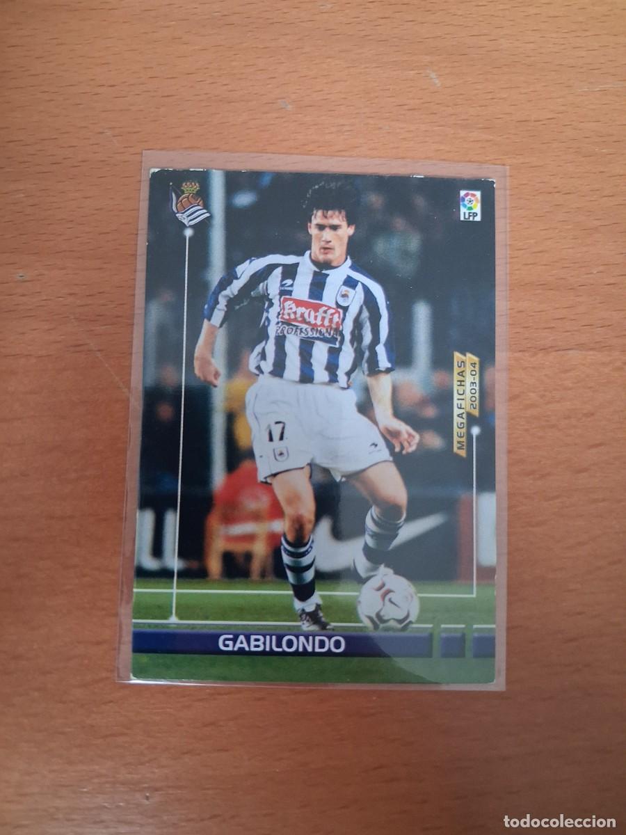 Fu&szlig;ball-Sticker: Megafichas 2003 2004 03 04 Real Sociedad CF 283 Gabilondo