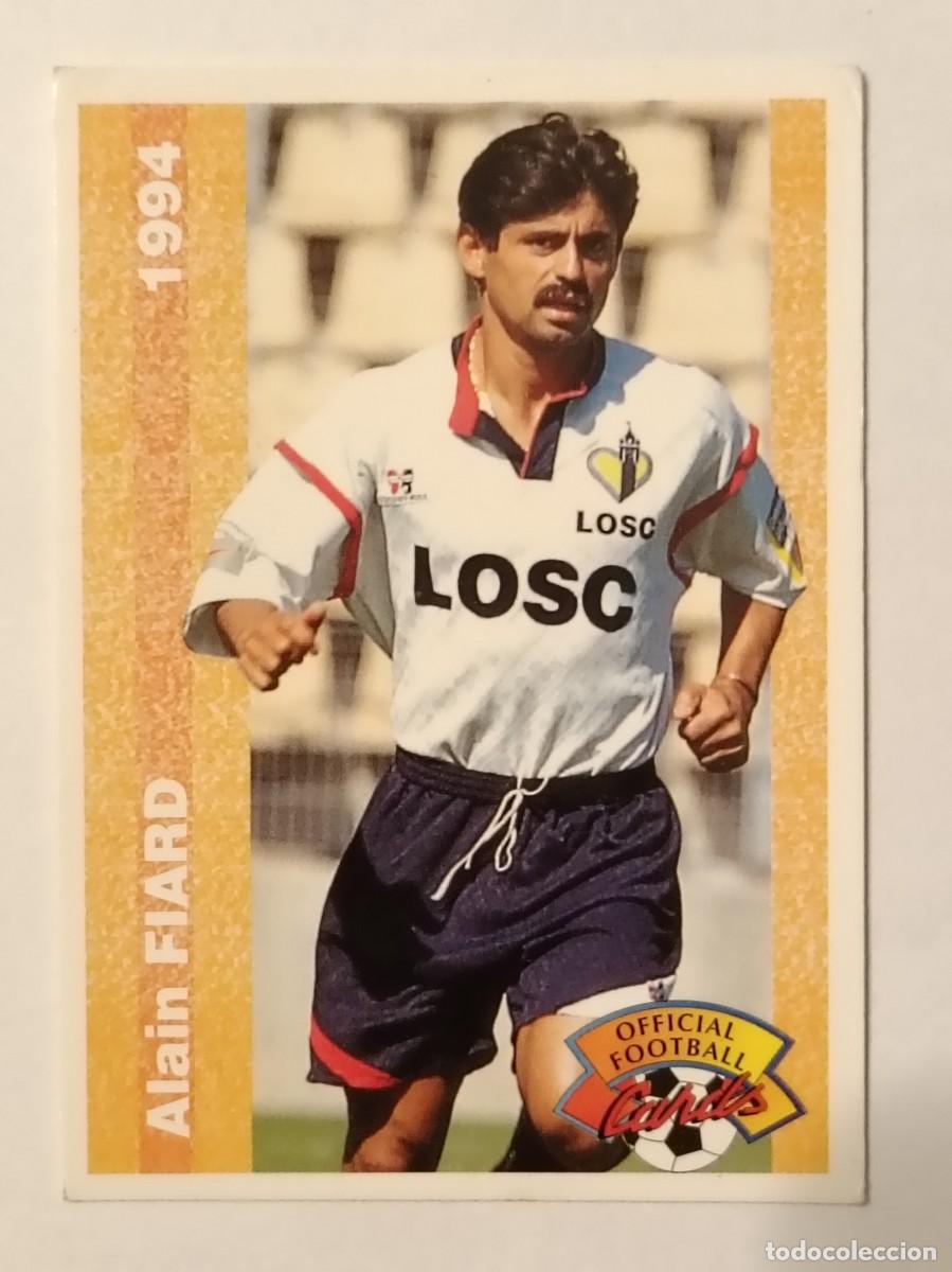 Fu&szlig;ball-Sticker: #163 ALAIN FIARD (LILLE) FOOTBALL CARD 1993/1994 PANINI
