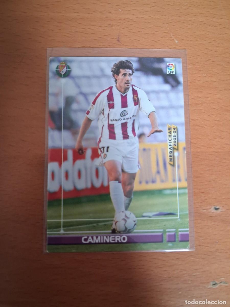Football Stickers: Megafichas 2003 2004 03 04 Real Valladolid CF 313 Caminero