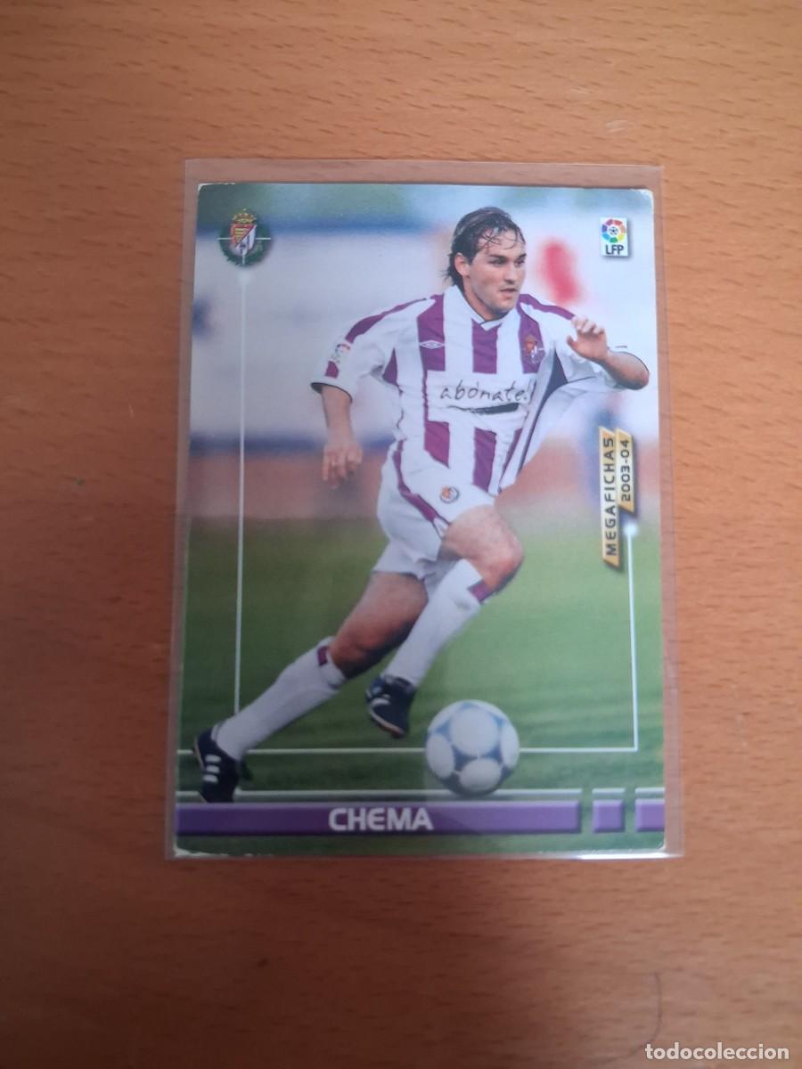 Football Stickers: Megafichas 2003 2004 03 04 Real Valladolid CF 318 Chema