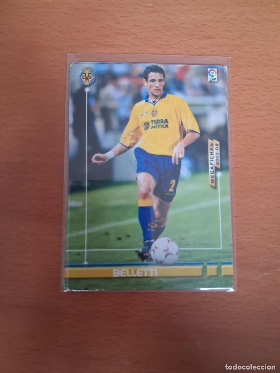 Football Stickers: Megafichas 2003 2004 03 04 Villarreal CF 327 Belletti
