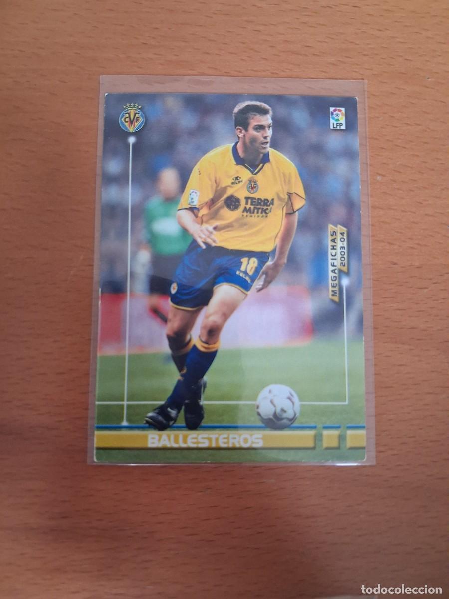 Football Stickers: Megafichas 2003 2004 03 04 Villarreal CF 331 Ballesteros