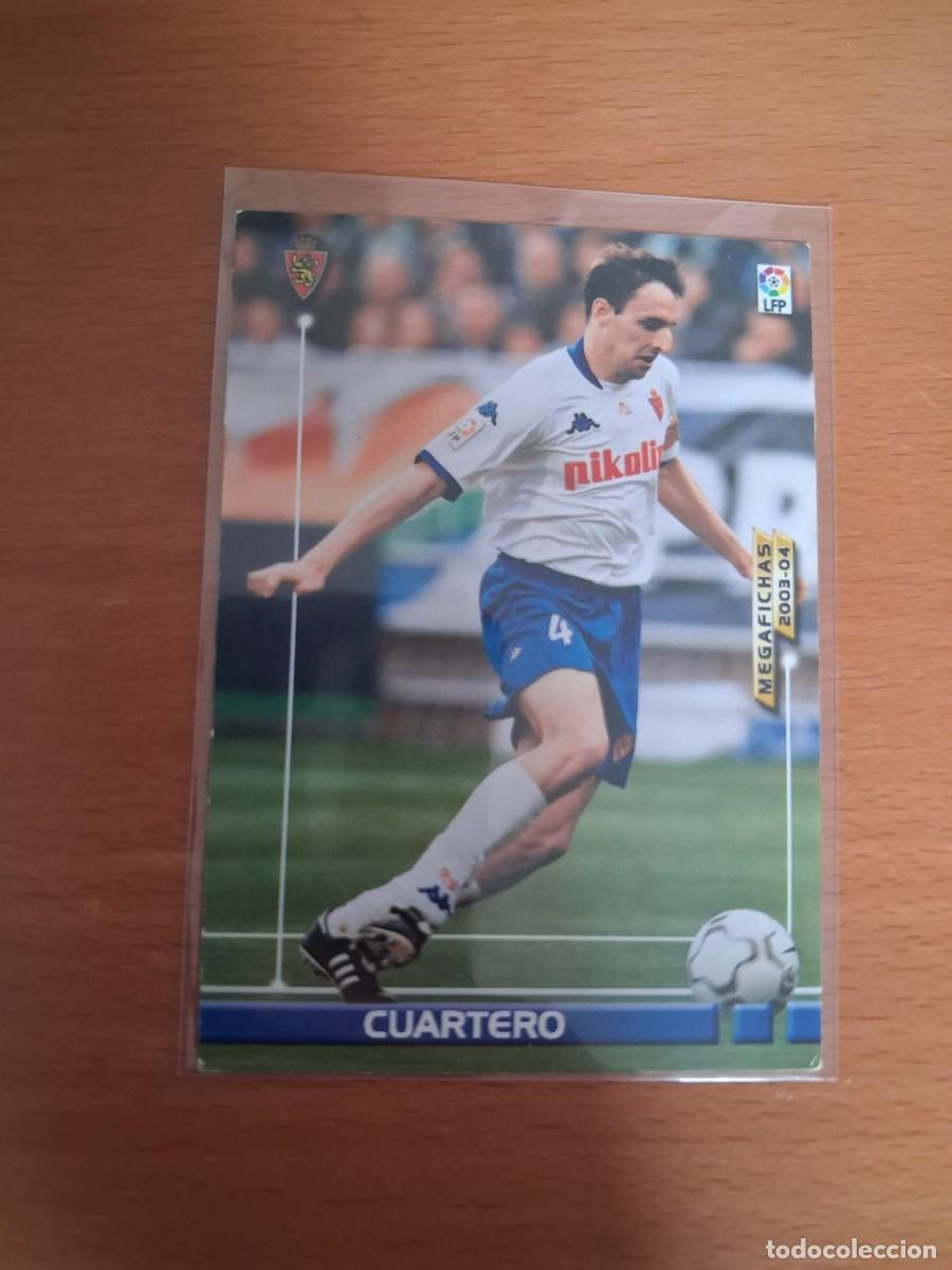 Football Stickers: Megafichas 2003 2004 03 04 Real Zaragoza 346 Cuartero
