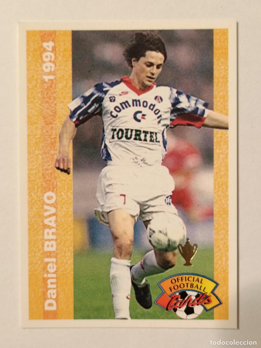Football Stickers: #165 DANIEL BRAVO (PARIS SAINT-GERMAIN) FOOTBALL CARD 1993/1994 PANINI