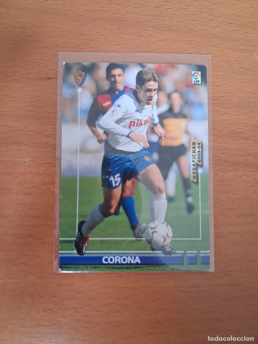 Football Stickers: Megafichas 2003 2004 03 04 Real Zaragoza 355 Corona