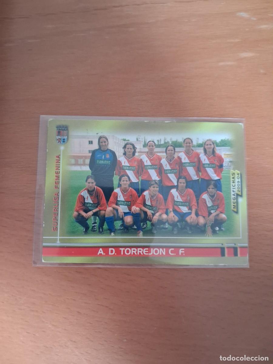 Football Stickers: Megafichas 2003 2004 03 04 Superliga Femenina 433 AD Torrejon CF