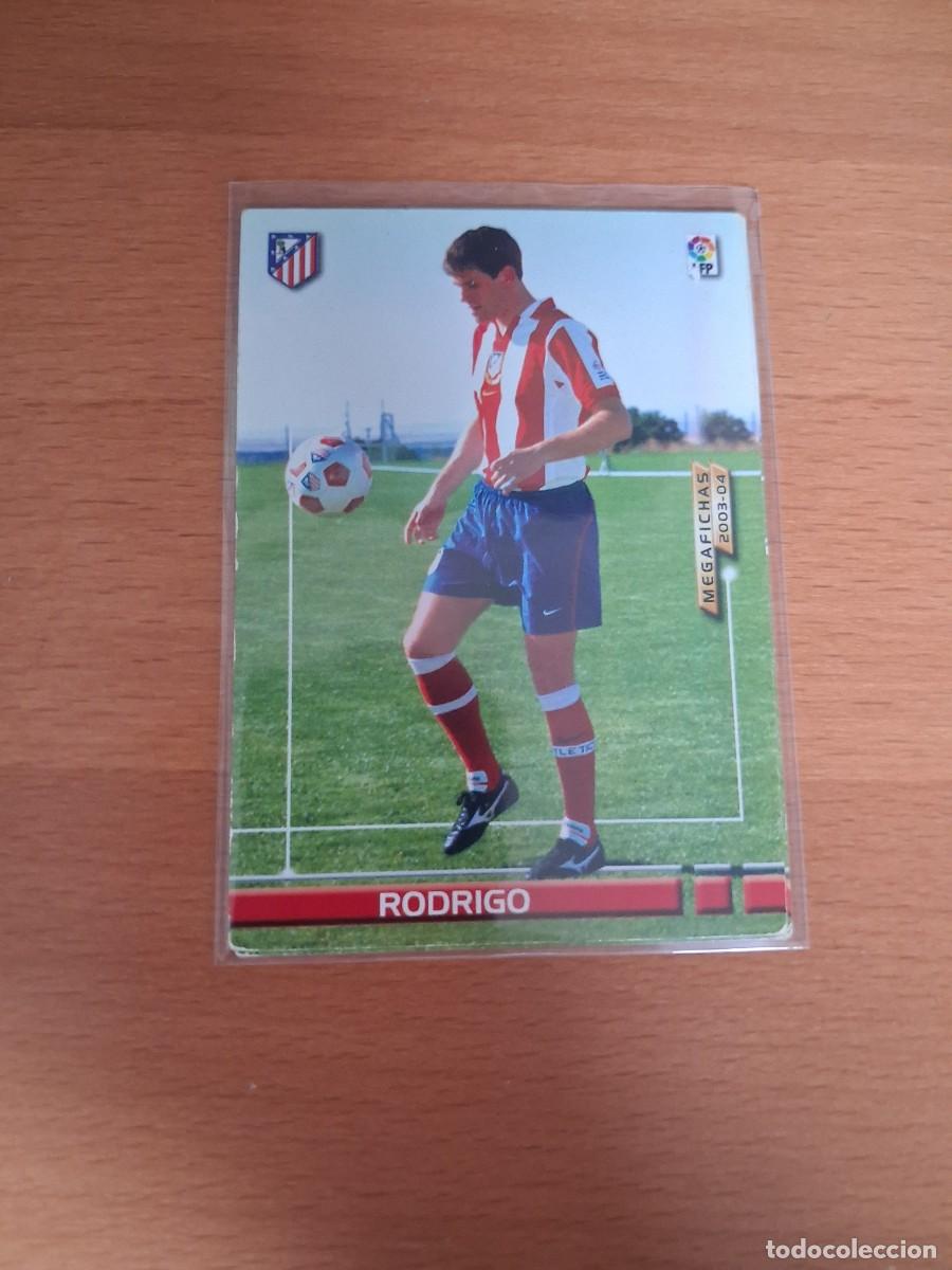 Cromos de F&uacute;tbol: Megafichas 2003 2004 03 04 Nuevo Fichaje Atletico de Madrid 458 Rodrigo