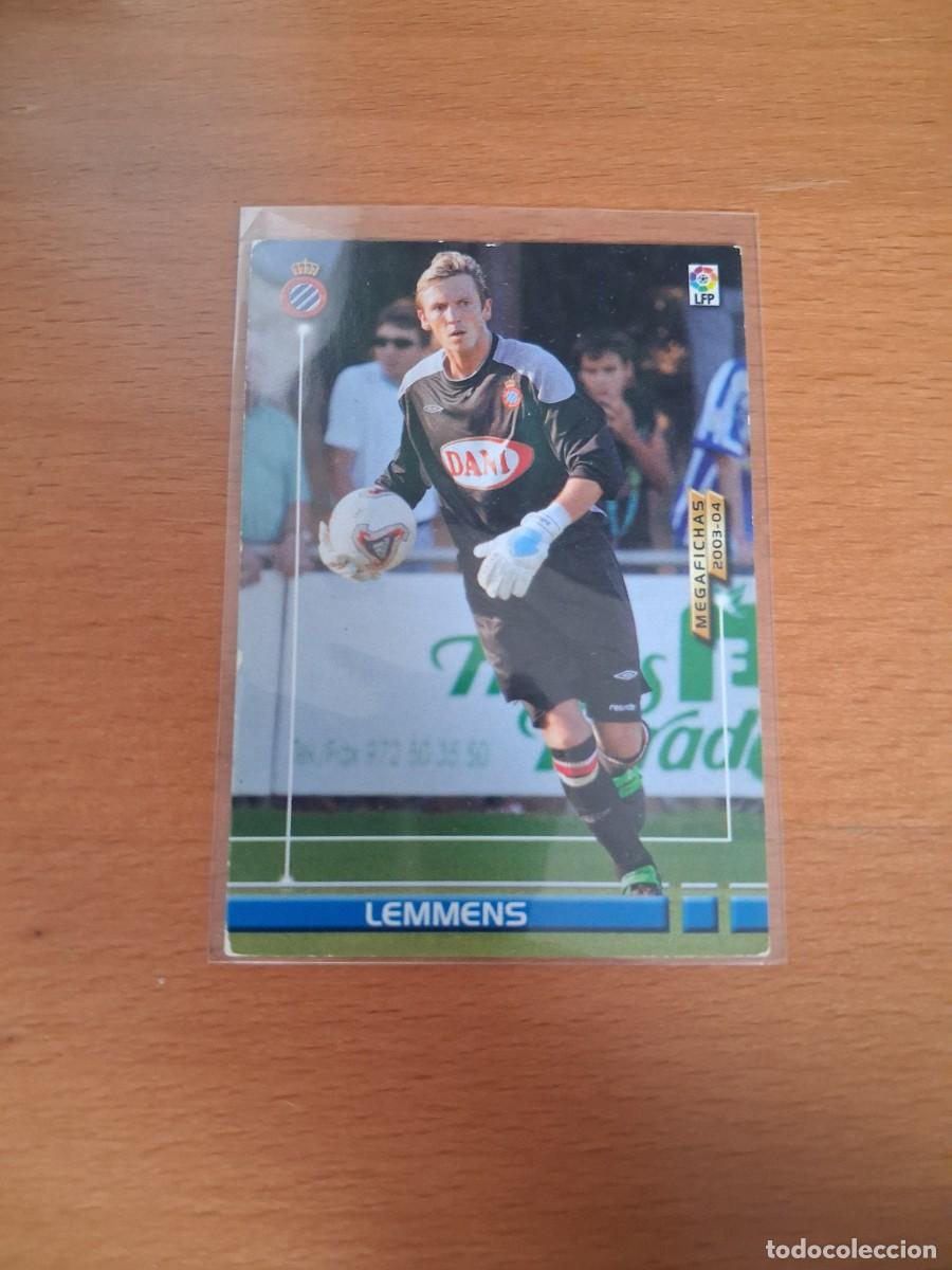 Cromos de F&uacute;tbol: Megafichas 2003 2004 03 04 Nuevo Fichaje RCD Espanyol 464 Lemmens