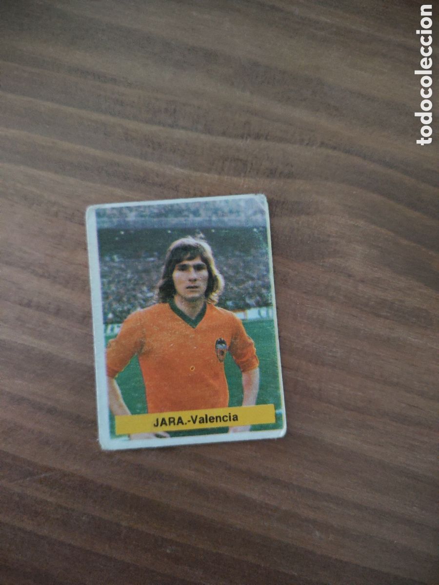Cromos de F&uacute;tbol: Fini 75 76 sin pegar dep&oacute;sito MA Valencia Jara LEER