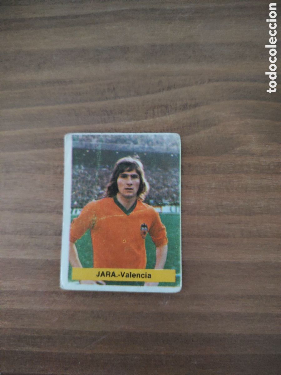 Cromos de F&uacute;tbol: Fini 75 76 sin pegar dep&oacute;sito MA Valencia Jara LEER