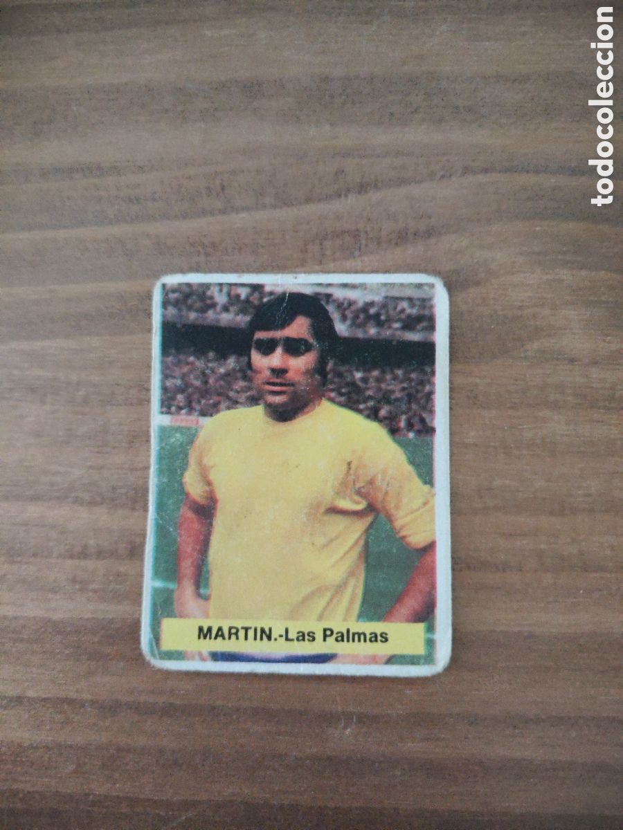 Figurine di Calcio: Fini 75 76 sin pegar dep&oacute;sito MA UD Las Palmas Mart&iacute;n LEER