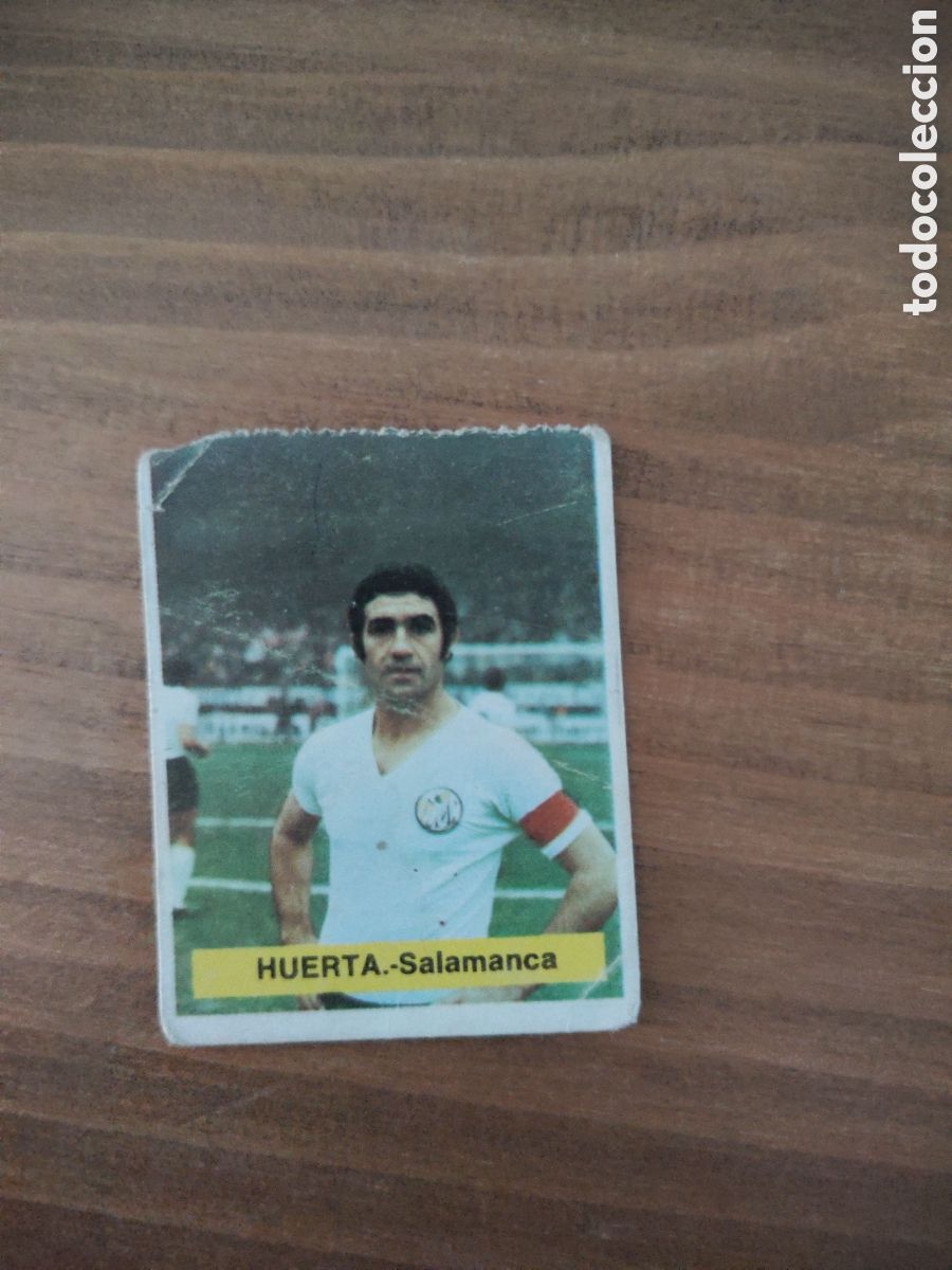 Cromos de F&uacute;tbol: Fini 75 76 sin pegar dep&oacute;sito MA UD Salamanca Huertas LEER