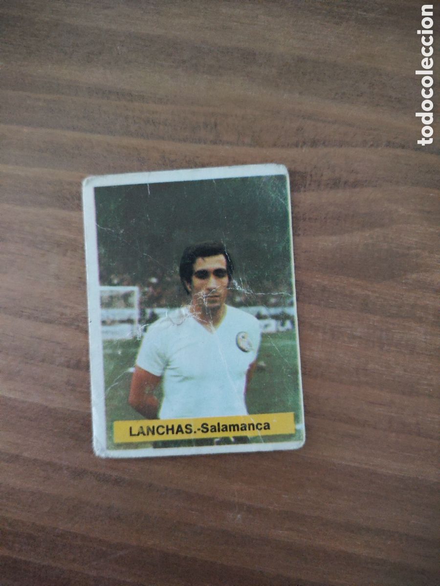 Cromos de F&uacute;tbol: Fini 75 76 sin pegar dep&oacute;sito MA UD Salamanca Lanchas LEER