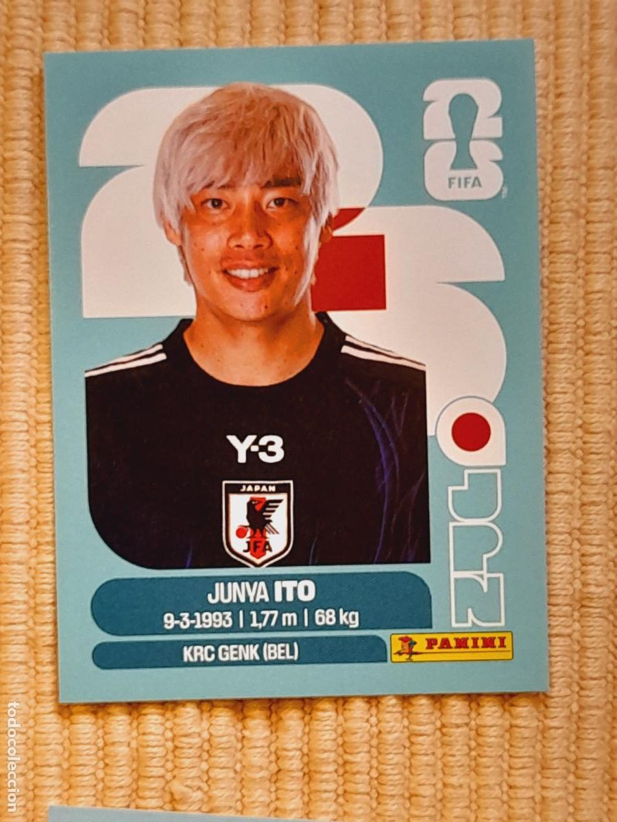 Cromos de F&uacute;tbol: CROMO JPN 18 Junya Ito, JAPON. FIFA WORLD CUP 2026 (MUNDIAL MEXICO EE.UU CANADA) STICKERS