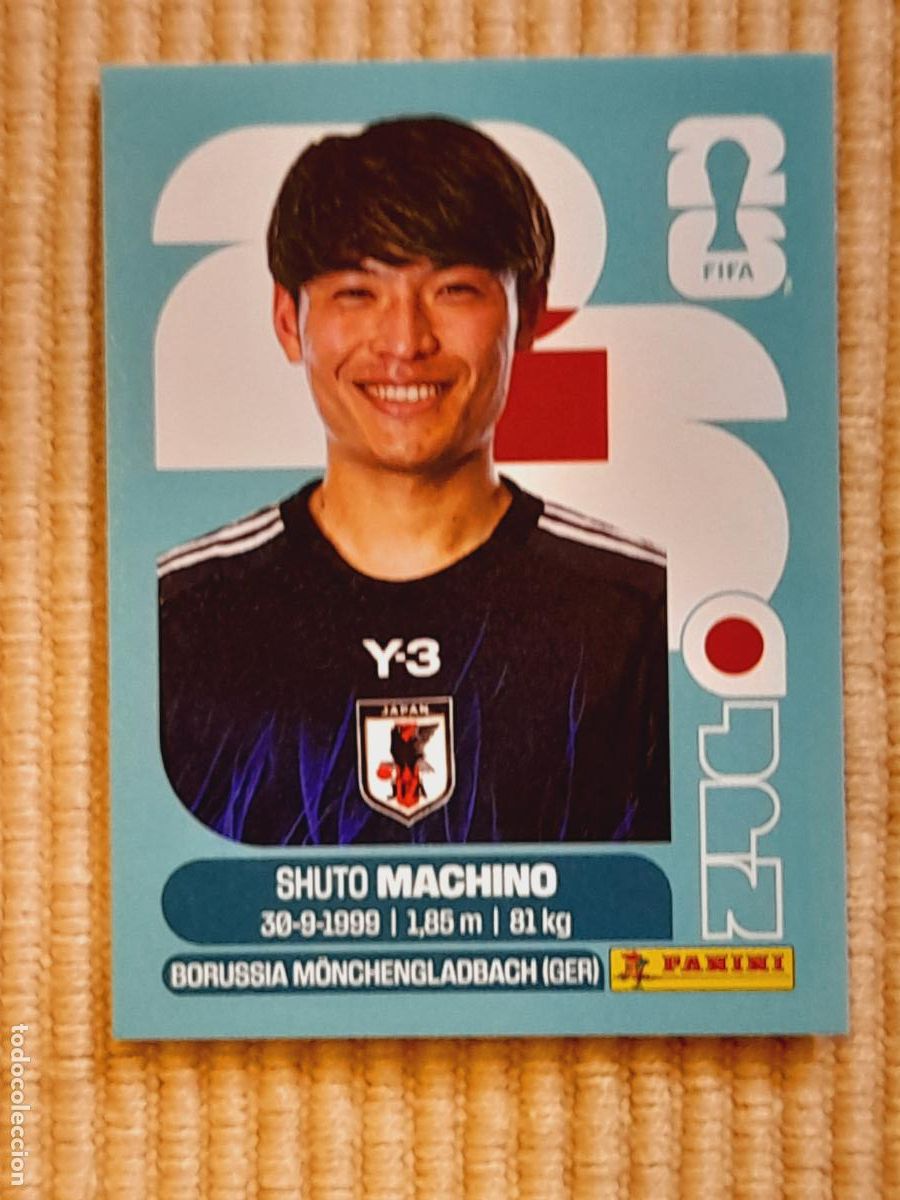 Cromos de F&uacute;tbol: CROMO JPN 17 Shuto Machino, JAPON. FIFA WORLD CUP 2026 (MUNDIAL MEXICO EE.UU CANADA) STICKERS