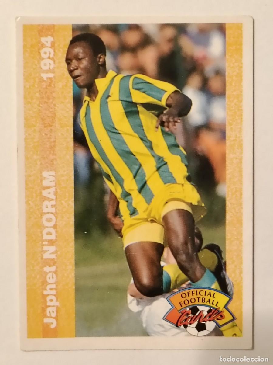 Cromos de F&uacute;tbol: #175 JAPHET N'DORAM (NANTES) FOOTBALL CARD 1993/1994 PANINI