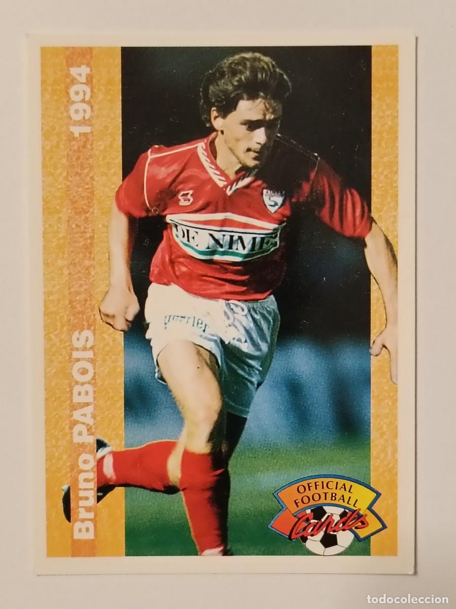 Fu&szlig;ball-Sticker: #177 BRUNO PABOIS (NIMES) FOOTBALL CARD 1993/1994 PANINI